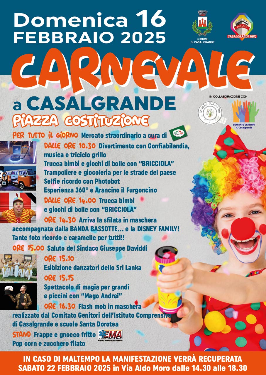 Il Carnevale a Casalgrande 