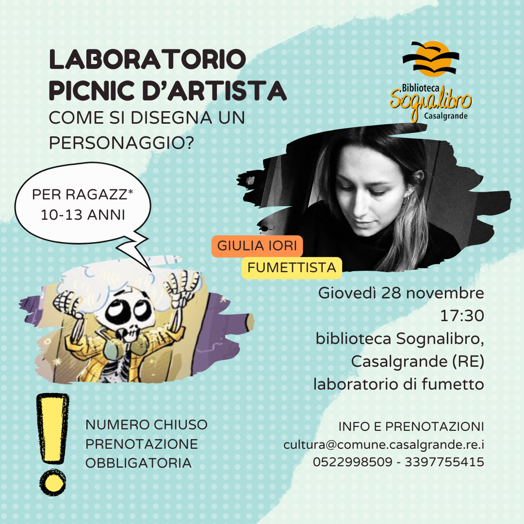 Picnic d'artista - Come si disegna un personaggio?