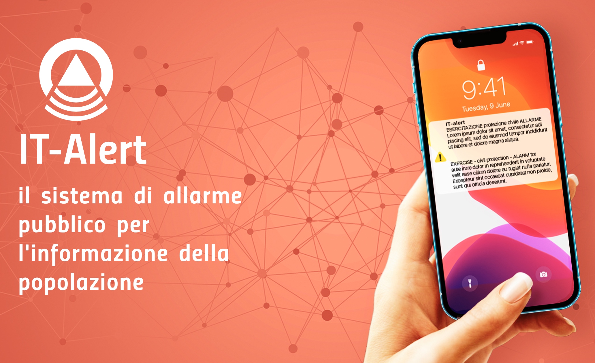 Test IT-Alert con il collasso della Diga di Fontanaluccia: riprogrammato a martedì 17 dicembre