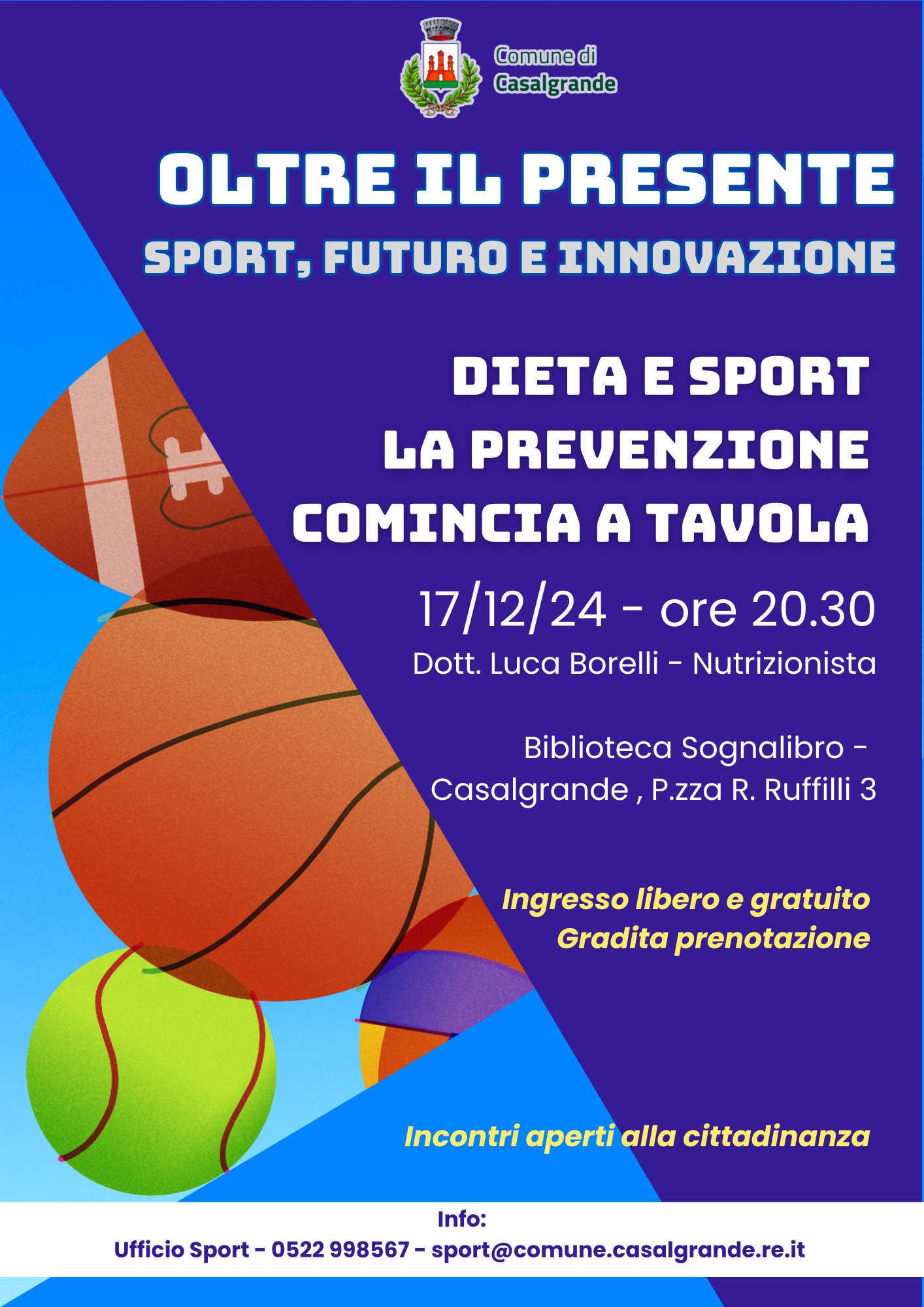 Riforma dello sport incontro 17 dicembre